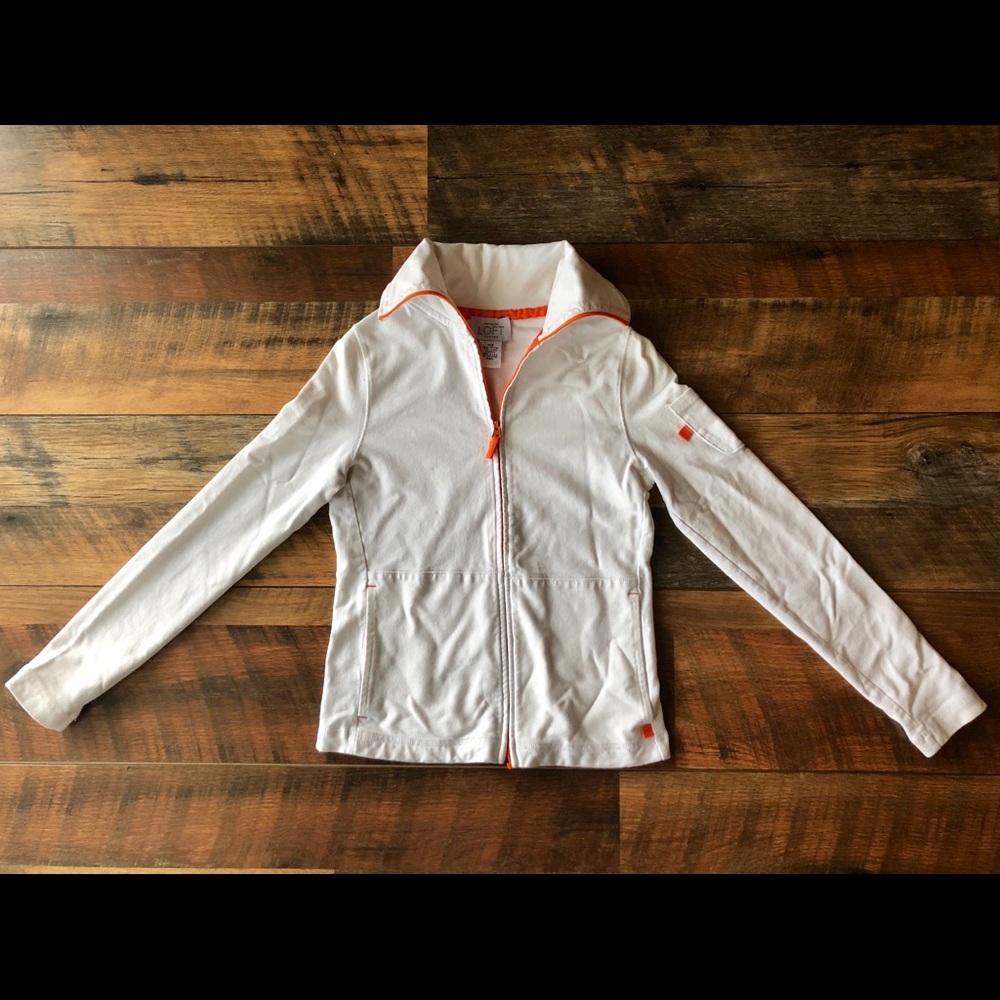 Ann Taylor Loft zip up jacket - size XSP